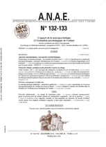ANAE N° 132-133 - Apport de la neuropsychologie à l'examen psychologique enfant