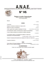 ANAE N° 145 - Epilepsie et troubles d'apprentissages
