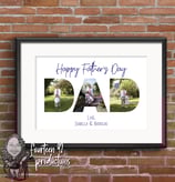 Photo Word; A4 Wall Print - Digital PDF File