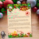 Santa Letter; Style F