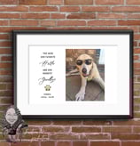 Hello Goodbye Pet Memorial Print
