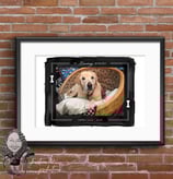 Pet Border Photo Print