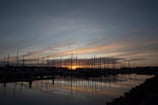 North Haven Marina Sunset; Landscape
