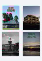 Christmas Greeting Card Pack; Portrait A