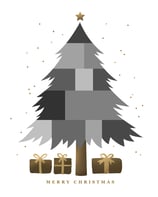 Christmas Tree Wall Print; Digital PDF File