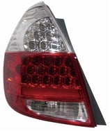 HONDA フィットGD1GD2GD3GD4前期後期共通LEDウィンカークリアーレッドテール　166