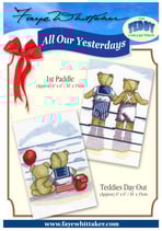 Teddy's day out - 1st paddle