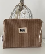 Krimskramstasche sand