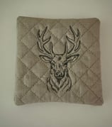 Tassenuntersetzer taupe einzeln