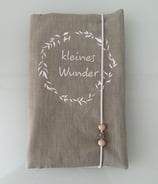 Windeltasche Leinen schilf kleines Wunder