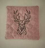 Tassenuntersetzer altrosa einzeln