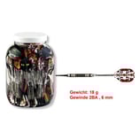 100 Stk. Softdart Alu, 17gr 2BA