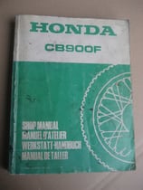 CB 900 F Werkstatthanduch