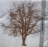 broste Serviette Baum