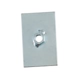 Plaque de fixation rectangulaire