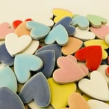 ハートモザイク　カラーMIX　100ｇ入(約30個入)