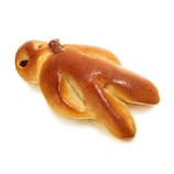 Grittibänz mit Schokoladen Stengel