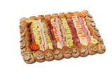 Fleisch/Käse Platte für 10 Personen