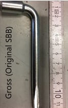 Wagenschlüssel (4-kant) - Original SBB