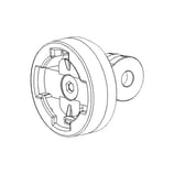 セーフティライトアダプター ゴープロインターフェイス用 → サイクリック FLY6 リヤカメラ+ライト (ストレート タイプ)【GP-CYCLIQ1】