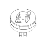 セーフティライトアダプター ゴープロインターフェイス用 → ムーン リアライト (ストレート タイプ)【GPS-MOON4】