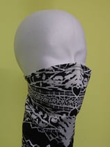 Ski tube scarf mit Nanofilter