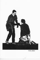 Scherenschnittkarte Schwinger Wenger Killian