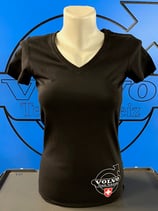 T-Shirt Damen, schwarz