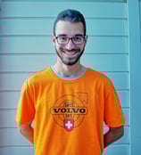 T-Shirt Swiss Volvo Days, orange