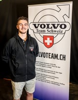 Kapuzenjacke, schwarz