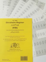IFRS (International Financial Reporting Standards) z.B. Wiley oder Beck Textausgabe - JurTab-Register Nr. 2580