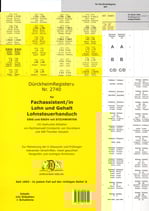 LOHN + GEHALT: BMF Amtliches Lohnsteuerhandbuch mit STICHWORTEN aus der amtlichen Überschrift  -  DürckheimRegister® Nr. 2740
