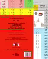 Griffregister Nr. 2566: HABERSACK  - KOMPAKT FARBIG