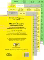 Dürckheim-Register STEUERFACHWIRT BGB HGB GmbHG Dürckheim-Register Nr. 2443