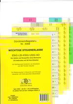 SteuerErlasse OHNE Stichworte DürckheimRegister Nr. 3068