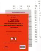 DürckheimRegister Nr. 1910: HABERSACK OHNE §§