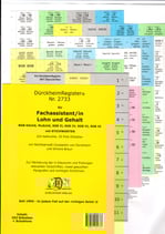 LOHN + GEHALT: Arbeits- und Sozialgesetze, BGB, SGB III-XI mit STICHWORTEN  -  DürckheimRegister® 2733