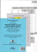 DürckheimRegister ZIEGLER/TREMEL - 3051 Gesetze des Freistaates Bayern