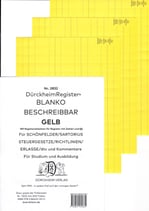 BLANKO GELB (Beschreibbar) - Nr. 2832