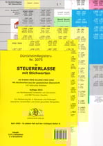 SteuerErlasse mit STICHWORTEN - DürckheimRegister Nr. 3075