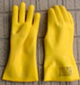 低圧ゴム手袋　使用電圧３００Ｖ（サイズ選択：大・中・特大・小）