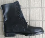 長編上作業靴　当て革・チャック式　反射帯付