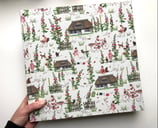 Fotoalbum Sommerdorf Photoalbum Erinnerungsalbum Album Pilz Kinderalbum Geburtstagsgeschenk Kinder Mädchen Daniela Drescher Stoff Sommerdorf