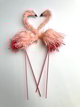 Flamingo Cup Cake Topper Kuchen Topper Hochzeitstorte Hochzeit Deko Dekoration Wedding Decoration Flamingo rosa