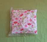 Kirschkernkissen Blumen/pink mit Hülle