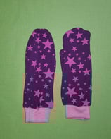 Handschuhe pink-lila/rosa lang Gr. 1