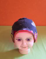 Beanie short Fahrzeuge/rot KU 43/45