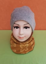 Halssocke Retro-senf/braun KU 44/48