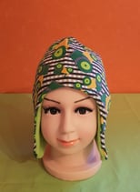 Ohrenmütze Traktor/grün KU 52/54