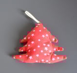 Weihachtliches Bäumchen rot/weiß Sterne